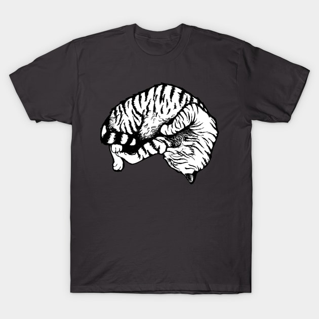 Cuddle Cat T-Shirt by Freja